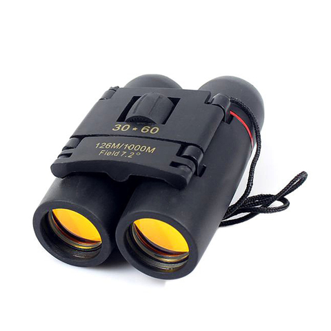 Jumelles pliables HD à longue portée, Zoom Compact 30x60, puissantes, optique BAK4 FMC pour la chasse, le sport et le Camping ► Photo 1/6