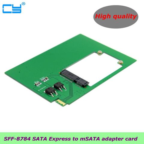 Cartes d'adaptation SATA Express vers mSATA, adaptateur PCBA pour disque dur ultrafin SSD, SFF-8784 ► Photo 1/3