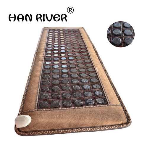 Matelas en jade Tourmaline Germanite 220V, santé coréenne, canapé thermique, doux, tapis chauffant à infrarouge ► Photo 1/1