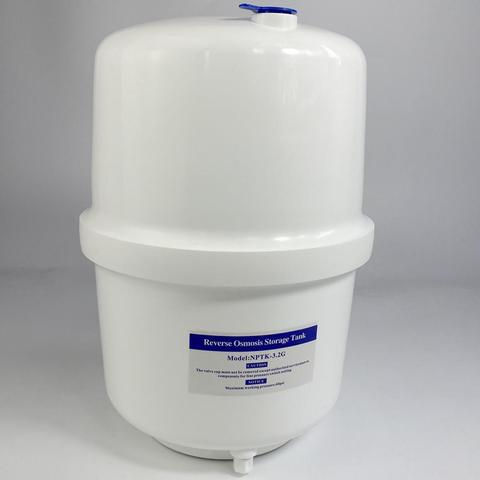 Réservoir de stockage en plastique 3 gallons RO réservoir pour système d'osmose inverse ► Photo 1/6