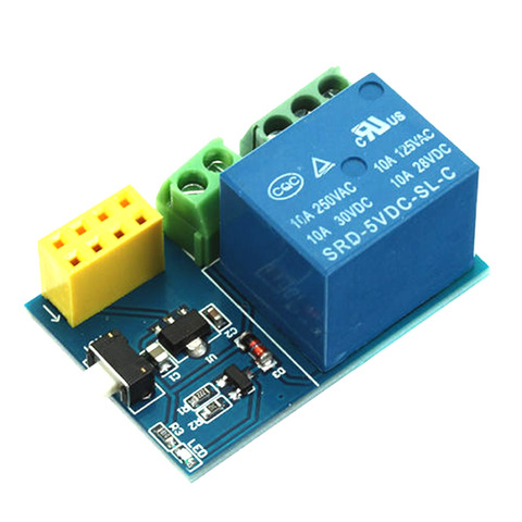 Module de relais WiFi ESP8266 ESP-01S ESP01 S 5V, commutateur de commande à distance pour maison intelligente, application de téléphone, ESP-01S ► Photo 1/2