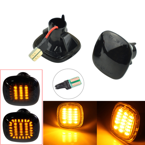 Pour Audi A3 8L A4 8D A4 S4 B5 A8 D2 LED clignotant dynamique côté marqueur lumière répéteur lampe séquentielle indicateur 1994-2000 ► Photo 1/6