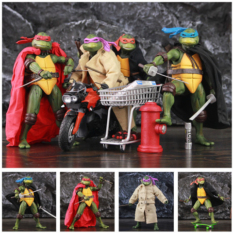 Lot de 4 tortues 1990's 7 