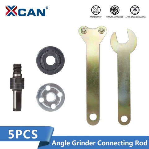 XCAN – perceuse électrique de 10mm, meuleuse d'angle de Conversion, bielle pour disque de coupe, roue de polissage, métaux adaptateur de support de poignée ► Photo 1/5