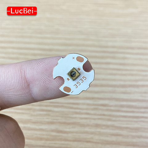 275nm profond UVC Diode LED 3535 lampe SMD perles 6V 12V 24V 4 puces pour équipement de désinfection UV 285nm stériliza lampe de poche ► Photo 1/6