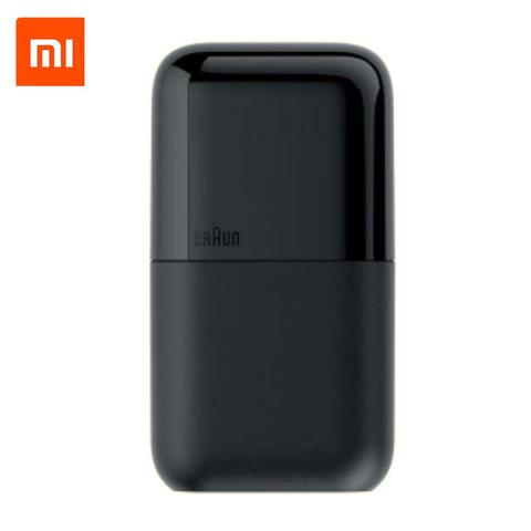 Xiaomi Mijia Braun – rasoir électrique 2 lames, Rechargeable par USB, intelligent, Mini rasage humide, lavable, tondeuse à barbe pour hommes, voyage ► Photo 1/6