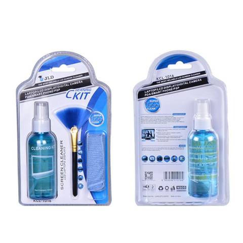 1 pièces/ensemble Solution de nettoyage d'écran pour ordinateur portable/téléphone/iPad/lunettes/appareils ménagers nettoyant comprend Spray + brosse + Cleanin ► Photo 1/6