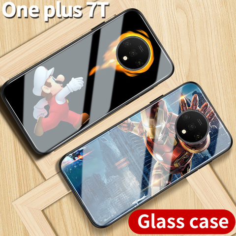 Pour oneplus 7t étui personnalité innovante 1 + 7t Oneplus 7t housse de protection étui de bricolage sur mesure ► Photo 1/6