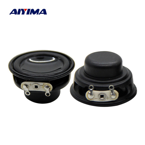 AIYIMA – Mini haut-parleur magnétique, 2 pièces, 32MM, Audio, gamme complète, pilote interne, 4 Ohm 3W, musique multimédia, son, cinéma à domicile ► Photo 1/6