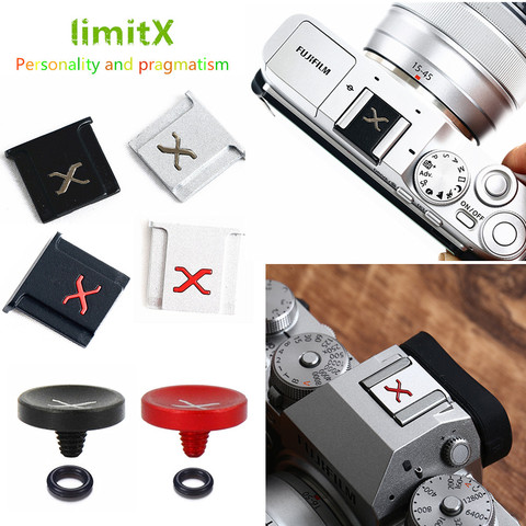 Couvercle de la Griffe et Concave Déclencheur pour Fujifilm X100V X100F X100S X30 X10 XT30 XT20 XT10 XT4 XT3 XT2 XE3 XE2 Caméra ► Photo 1/6