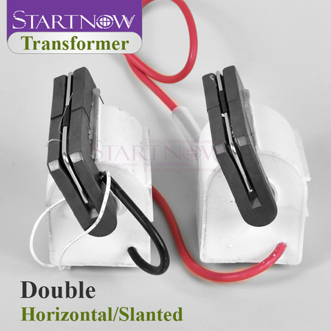 2 pcs/lot Double Laser haute tension transformateur Flyback bobine d'allumage pour 60W 80W 100W DY10 DY13 CO2 Laser pièces d'alimentation ► Photo 1/6