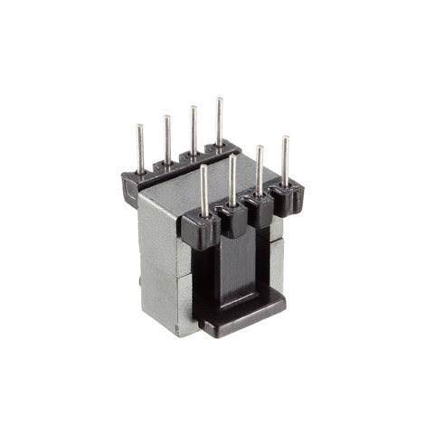 Uxcell-lot de 5 bobines EE10 | 4 avec 4broches, bobine de transformateur PC40 Ferrite Core Vertical, 10 mèches en Ferrite et 5 bobines ► Photo 1/4