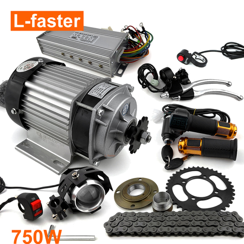 KIT moteur pour TRICYCLE motorisé électrique 48V 750W, PEDICAB, système de CONVERSION pour triporteur, PEDICAB ► Photo 1/6