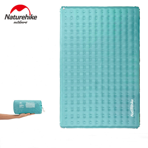 Naturehike – matelas pneumatique gonflable, résistant à l'usure, imperméable, matelas de couchage pour deux personnes, pour Camping en plein Air, randonnée ► Photo 1/6