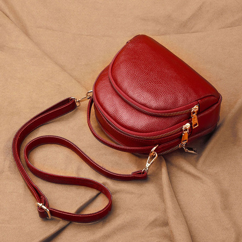 RanHuang – sacoches en cuir véritable pour femmes, petits sacs à bandoulière Fashion, sacs à main de luxe, 2022 ► Photo 1/6