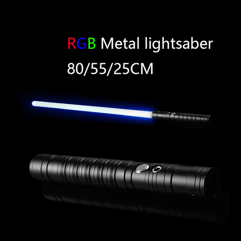 Sabre Laser RGB en métal, épée lumineuse, jouets, épée, Kpop Lightstick ► Photo 1/6