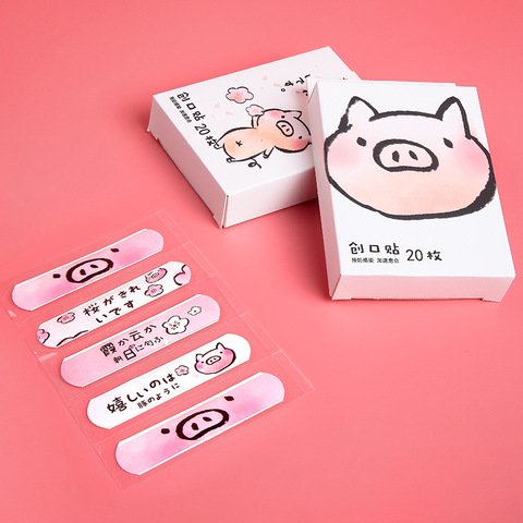 20 pièces mignon Sakura avocat motif Woundplast Portable hémostase Bandages adhésifs pour enfants ► Photo 1/6