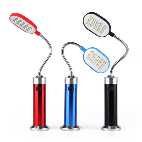 Lampe magnétique Portable à LED réglable à 360 degrés pour Barbecue, outils de Camping en plein air, lumières de travail pour la réparation de voitures, 1 pièce ► Photo 1/6