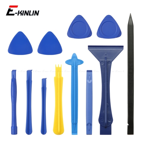 Kit d'outils de réparation écran ouvert lame de pelle pied-de-biche en plastique pour iPhone Smartphone tablette démontage ensemble d'outils d'ouverture ► Photo 1/6