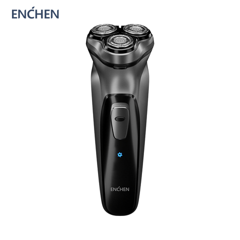 Enchen – rasoir électrique 3D BlackStone pour hommes, rasoir lavable de Type C, Rechargeable, Machine à raser la barbe, commande intelligente ► Photo 1/6