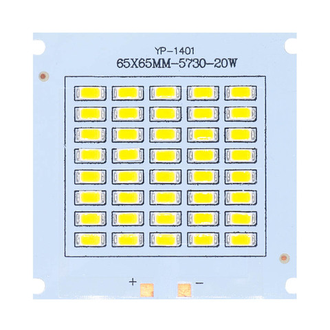 Puce LED intelligente SMD5730, 10W 20W 30W 50W, perles de lampe, haute puissance 120lm/W, IC LED 32-36V, pour intérieur et extérieur, Kit de bricolage ► Photo 1/6