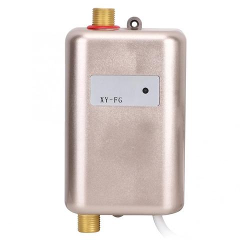 3800W chauffe-eau électrique instantané douche chaude débit rapide chauffage cuisine salle de bains en acier inoxydable chauffe-eau sans réservoir ► Photo 1/6