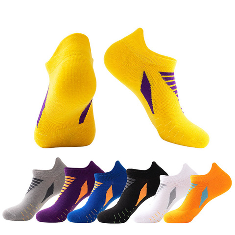 3 paires été nouveau bateau chaussettes hommes chaussettes en cours d'exécution Fitness sport chaussettes Tube court respirant basket-ball hommes bateau chaussettes femmes ► Photo 1/6