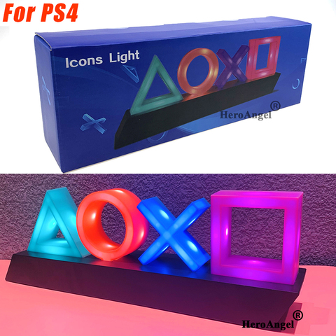 Lampe d'icône de jeu de remplacement, lumière de commande vocale pour accessoires de jeu PS4, nouvelle collection 2022 ► Photo 1/6