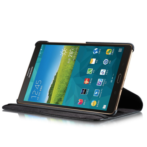 Housse de tablette en cuir SM T700 T705, étui intelligent de luxe pour Samsung Galaxy Tab S 8.4 Book ► Photo 1/6