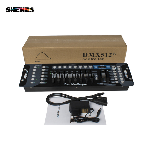 DMX512 lumière de scène DMX contrôleur Console DMX 192 contrôleur pour scène partie DJ lumière DMX Console Disco contrôleur équipement ► Photo 1/6