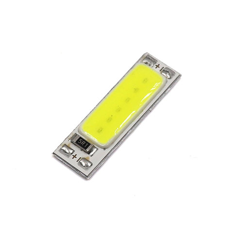 Puce de lampe LED COB Super petite, 25mm, 3.7V 5V 1W 3V, pour éclairage nocturne, Signal, 3000K 6000K, blanc chaud/froid, DIY ► Photo 1/6