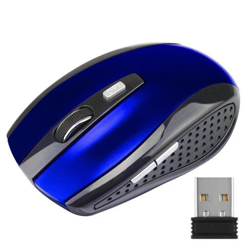 Souris Gaming sans fil optique sans fil 2.4GHz, avec récepteur USB, pour ordinateur portable ► Photo 1/6