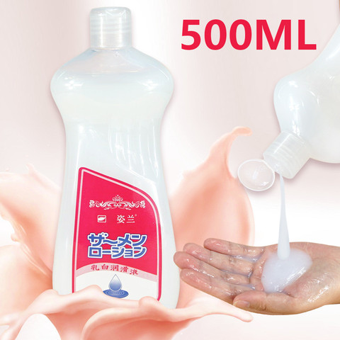 Simuler le lubrifiant de sperme pour le lubrifiant visqueux de sexe pour les produits de santé pour adultes lubrifiant à base d'huile à base d'eau produits de sexe pour adultes ► Photo 1/6