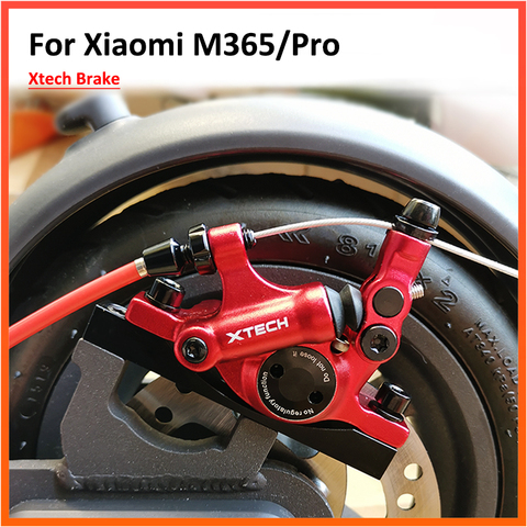 Mise à niveau du frein hydraulique en alliage d'aluminium Xtech pour Xiaomi M365/Pro Scooter électrique M365 freins à disque pièces de Piston à disque hydraulique ► Photo 1/6