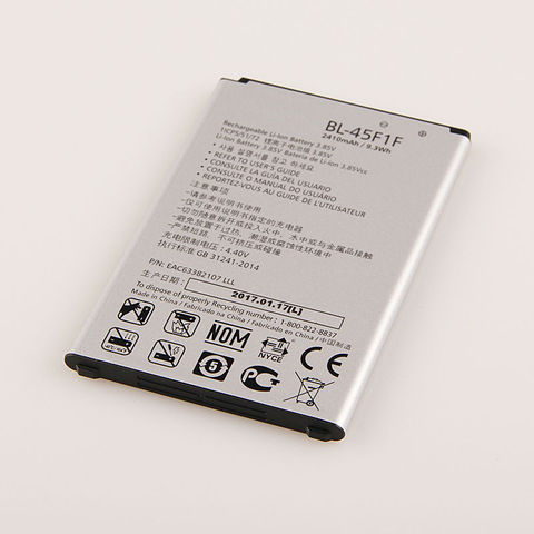 Batterie BL-45F1F haute qualité pour LG K8 K4 K3 M160 LG Aristo MS210 2410mAh X230K M160 X240K LV3 (Version 2017 K8) ► Photo 1/4