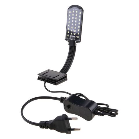 Lampe LED imperméable à clipser pour Aquarium, éclairage Simple pour faire pousser des plantes, de l'herbe, de l'eau ► Photo 1/6