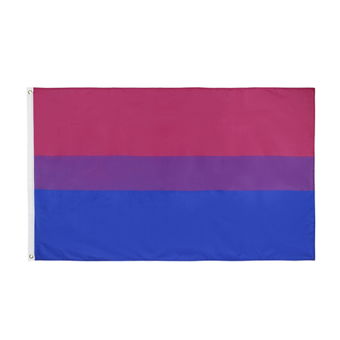 Drapeau bisexuel LGBT pride pour décoration, 90x150cm ► Photo 1/6