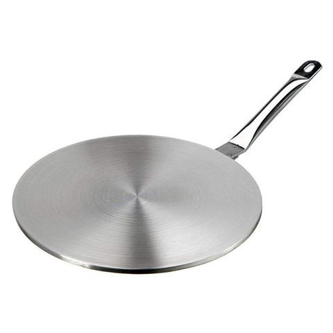 Plaque annulaire diffuseur de chaleur pour cuisinière à gaz et électrique, en acier inoxydable, disponibles en tailles de 7.6 ou 9.25 pouces ► Photo 1/6