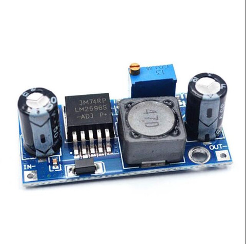 1 pièces LM2596S LM2596 LM2596 ADJ DC-DC module abaisseur 5V/12V/24V réglable 3A ► Photo 1/1