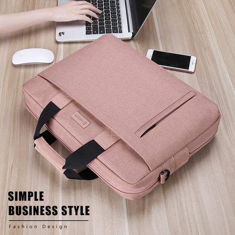 Sac étanche pour ordinateur portable, pour pc de 13,3, 14, 15,6 et 17,3 pouces, sacoche d'épaule pour Macbook Air Pro 13 et 15, porte-documents ► Photo 1/6