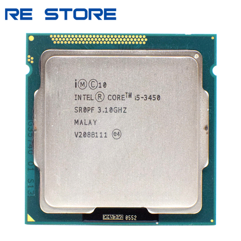 Intel Core i5 3450 3.10GHz Quad Core 6M Prise 1155 processeur d'unité centrale SR0PF ► Photo 1/2