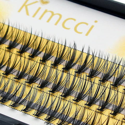 Kimcci-faux-cils professionnels, extensions de cils individuels, pour maquillage, pour greffe, naturels, doux, 20D ► Photo 1/6