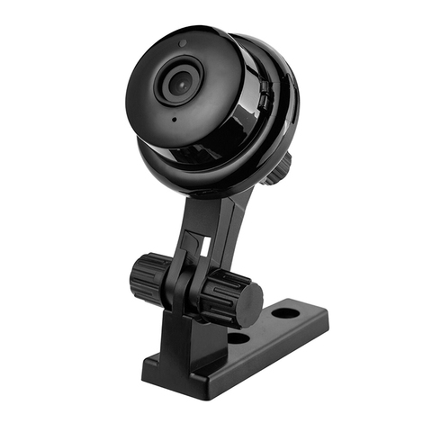 ESCAM Q6 1.0MP Bouton MINI Caméra soutien WIFI, Deux voies voix intégré Fente Pour Carte TF, Nuit Vision accueil de Sécurité IP Caméra ► Photo 1/6