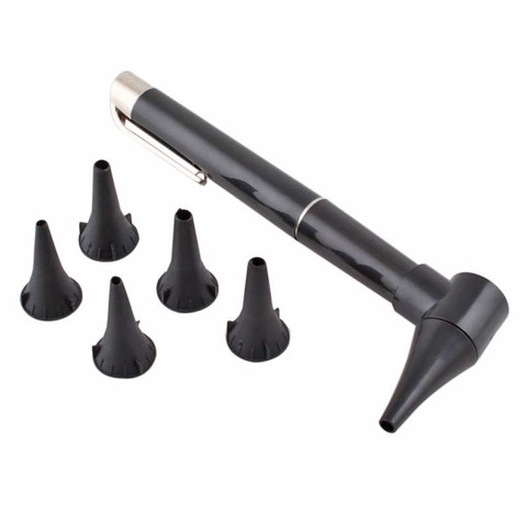 Stylo d'otoscope 2 en 1, stylo léger pour oreille, Diagnostic clinique pour oreille, nez, gorge, nouveau modèle LED ► Photo 1/6