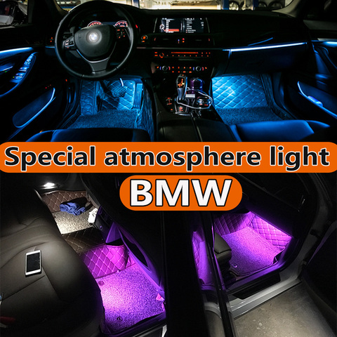 Lampe d'ambiance, accessoires de Modification, pour BMW 3-séries 320, 318, 325, 330, 328, E90, E91M3E92, E93, F31F30, lumière de porte, LED ► Photo 1/6