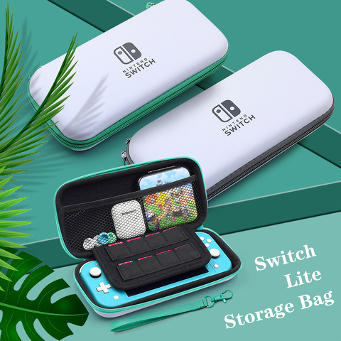 Étui pour Nintendo Switch Lite Console Bundle étui étui de protection sac de rangement de transport rigide Switch Lite Pochette accessoire de jeu ► Photo 1/6