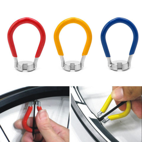 Clé à rayons de bicyclette, outil de réparation de bicyclette, accessoires de vélo, clé de cyclisme, outils vtt ► Photo 1/6