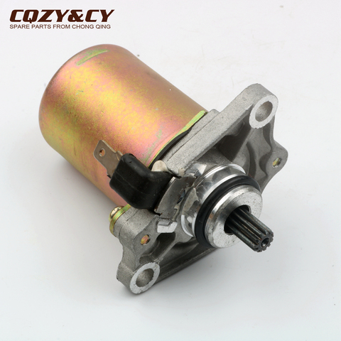 Moteur de démarreur électrique à 11 dents pour Scooter, pour Piaggio 50 Free Fly Liberty Nrg Sfera typhon Vespa Zip 50cc 82530R IP33165 24639001 ► Photo 1/4