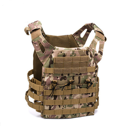 600D chasse gilet tactique militaire Molle plaque transporteur Magazine Airsoft Paintball CS extérieur protecteur léger gilet ► Photo 1/5