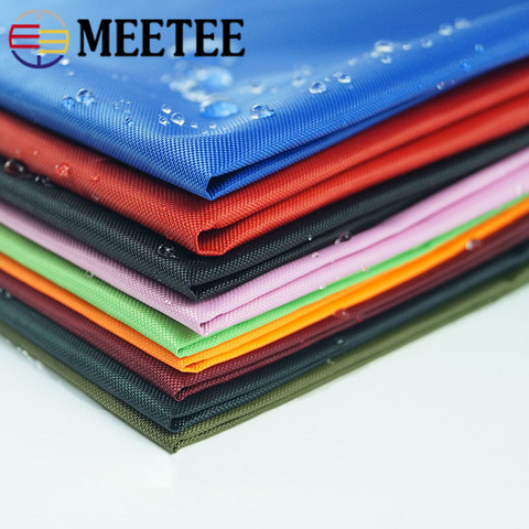 Meetee 0.16mm épaisseur 300D imperméable Oxford tissu 100x150cm crème solaire Anti-UV tissu pour extérieur imperméable tente voiture vêtements FA216 ► Photo 1/6